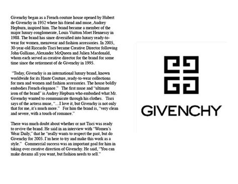 givenchy brand guidelines|Givenchy marketing styles.